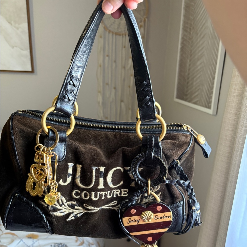 Brown juicy couture purse